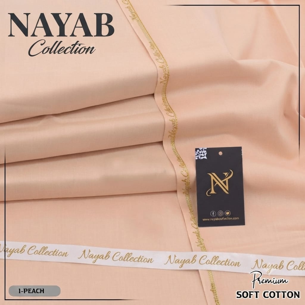 Nayab Collection  Standard soft Cotton  Feels Luxury