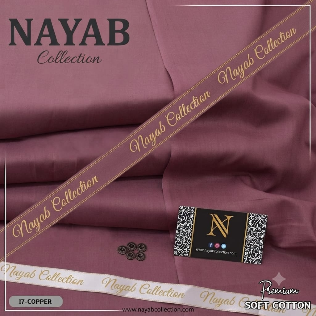Nayab Collection  Standard soft Cotton  Feels Luxury
