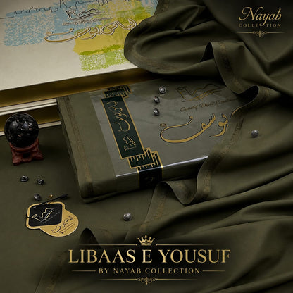 Libaas e Yousuf by MENS PREMIUM  Nayab Collection  Designed for tradition , Style , Softness & Luxurious