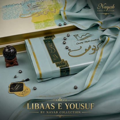 Libaas e Yousuf by MENS PREMIUM  Nayab Collection  Designed for tradition , Style , Softness & Luxurious