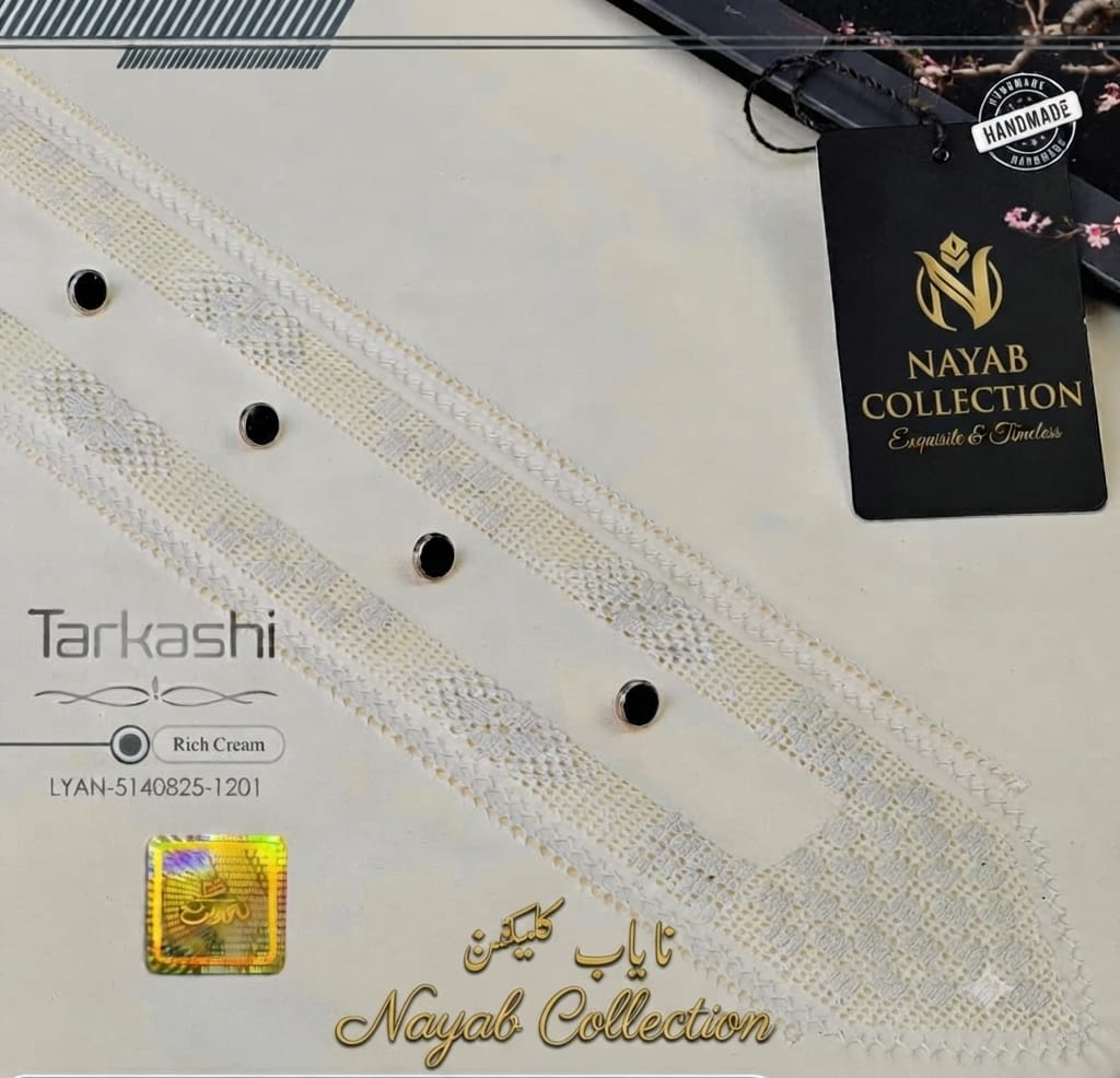 TarKashi (Butter Blend Boski) Nayab Collection